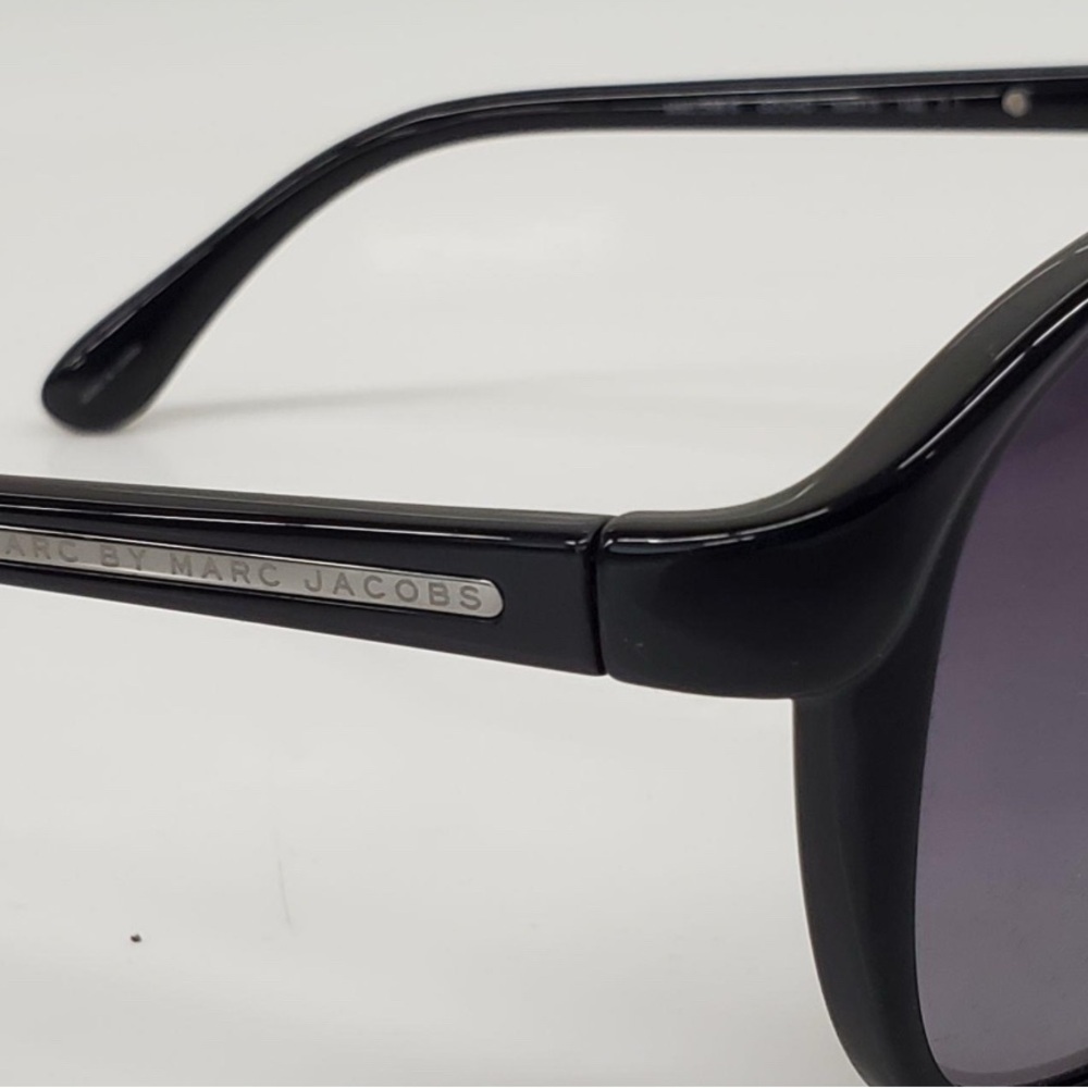Marc Jacobs, UIGC,MMJ 298/S Black Plastic Aviator Gradient Lens Sunglasses w/COA - Picture 3 of 10